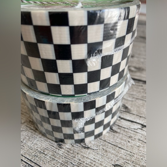 NWT. 🏁 Duct tape checkers 10 yard roll.  New unopened package. - Picture 8 of 8